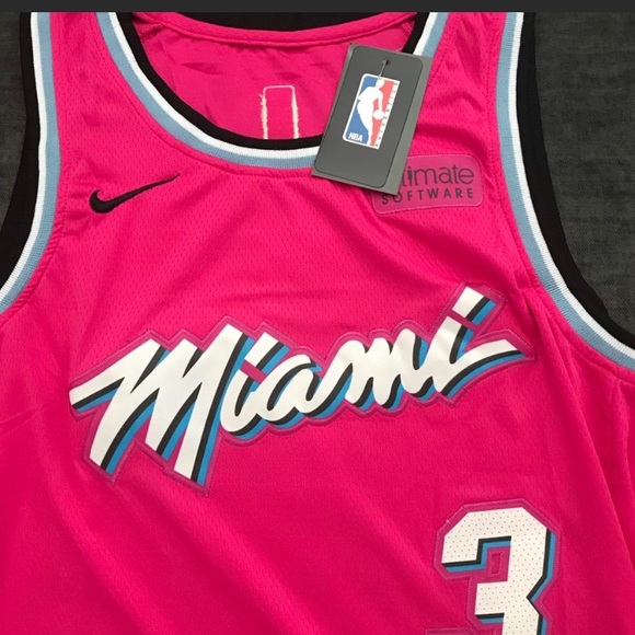 Miami Vice Dwayne Wade Jersey - Picture 2 of 4